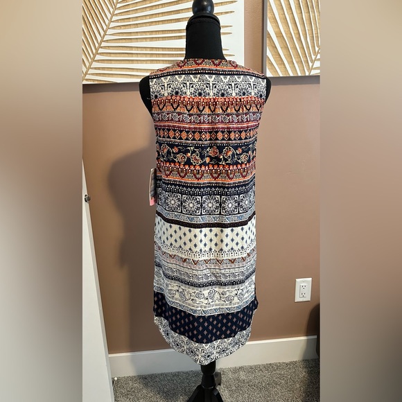 NWT Beach Lunch Lounge Sleeveless Batik Dress Multicolor Size S - Picture 2 of 5